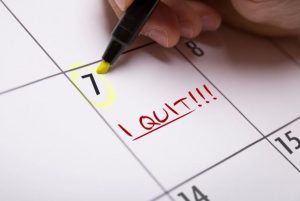 quitting 